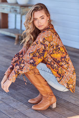 Folk Blouse - Lantana