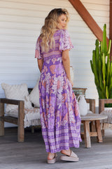 Yoli Maxi Dress - Purple Rain
