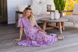Yoli Maxi Dress - Purple Rain