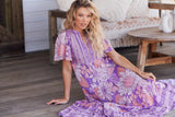 Yoli Maxi Dress - Purple Rain