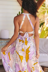 Endless Summer Maxi Dress - Lavender Swirl