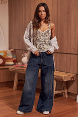 Weekend Plans Bodysuit - Ivory Combo