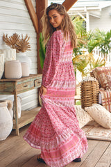 Meadow Maxi Dress- Rose Blossom