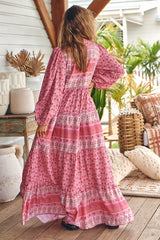 Meadow Maxi Dress- Rose Blossom