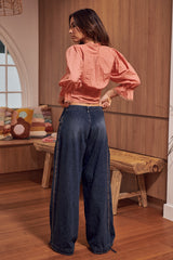 Louella Embroidered Top - Savannah ~ Free People