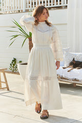 Loom Maxi Dress- Unbleached ~ MOS