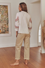 Cara Pants - Hermit Brown