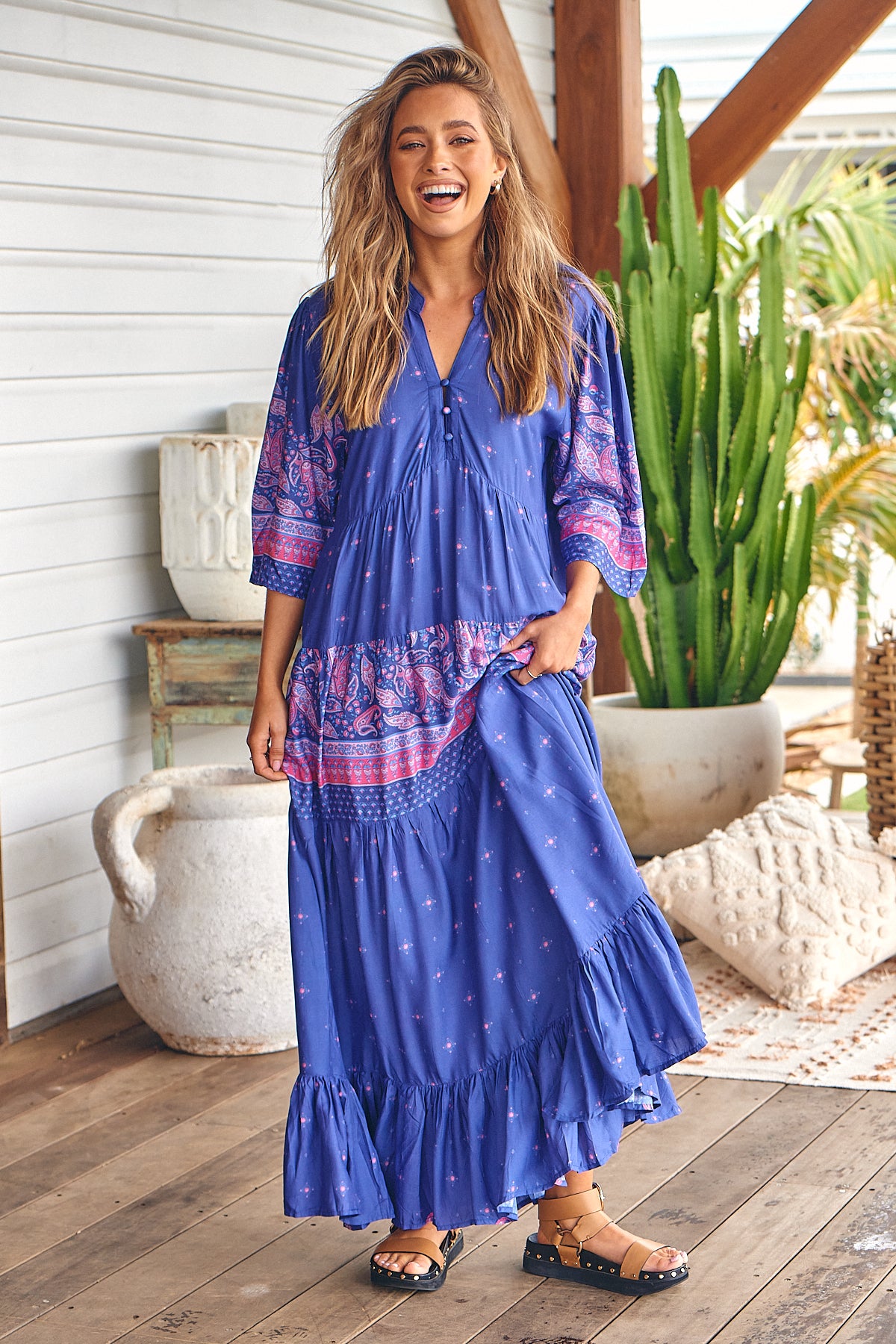 jaase blue maxi dress Jazmin Maxi Dress