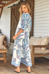 Paris Maxi Dress - Sea Breeze