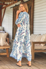 Paris Maxi Dress - Sea Breeze