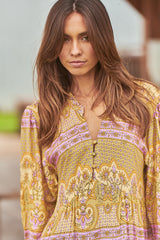 Jazmin Maxi Dress - Caramel Odessa