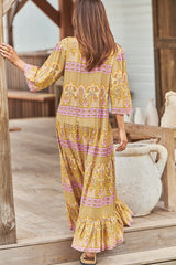 Jazmin Maxi Dress - Caramel Odessa