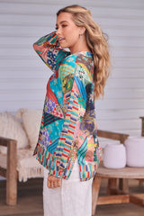 IMAGINATION KARI BUTTON DOWN ~ Johnny Was