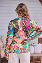 IMAGINATION KARI BUTTON DOWN ~ Johnny Was