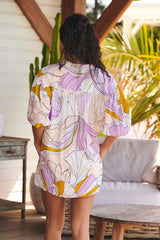 Flora Shorts - Lavender Swirl