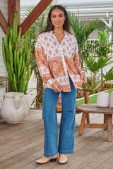 Novella Shirt - Auburn