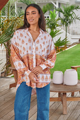 Novella Shirt - Auburn