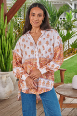 Novella Shirt - Auburn