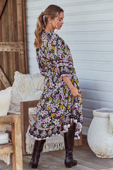 Jasmine Midi Dress - Firefly