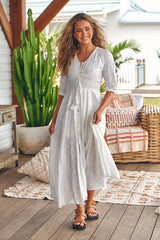 Indiana Maxi - Jasmine White Anglaise