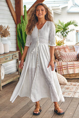 Indiana Maxi - Jasmine White Anglaise