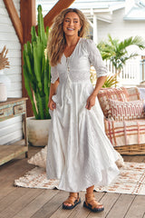 Indiana Maxi - Jasmine White Anglaise