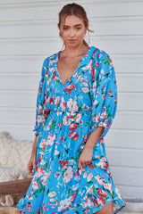 Jasmine Midi Dress - Imagination