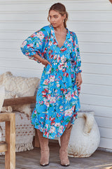 Jasmine Midi Dress - Imagination