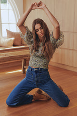 Beatrice Top- Mint ~ Free People