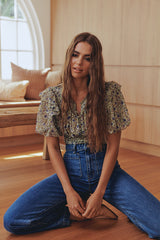 Beatrice Top- Mint ~ Free People