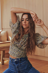 Beatrice Top- Mint ~ Free People