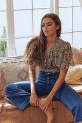 Beatrice Top- Mint ~ Free People