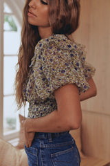 Beatrice Top- Mint ~ Free People