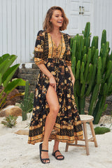 Tessa Maxi -Starry Black