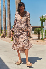 Liliana Midi Dress - Quartz