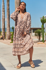 Liliana Midi Dress - Quartz