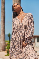 Liliana Midi Dress - Quartz