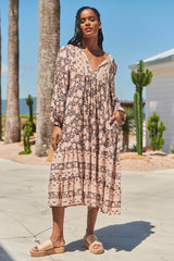 Liliana Midi Dress - Quartz