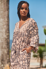 Liliana Midi Dress - Quartz