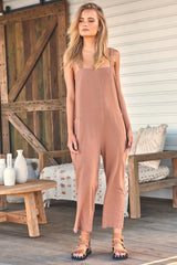 Zandra Jumpsuit - Cocoa