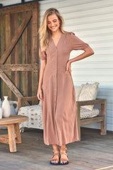 Sunkissed Dress - Cocoa