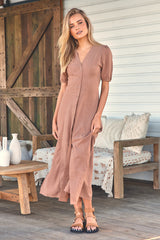 Sunkissed Dress - Cocoa