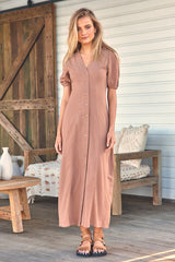 Sunkissed Dress - Cocoa