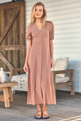 Sunkissed Dress - Cocoa