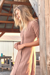 Sunkissed Dress - Cocoa