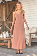 Laylunah Midi Dress - Cocoa