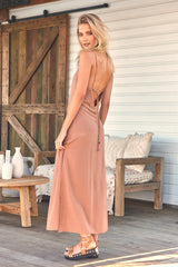 Laylunah Midi Dress - Cocoa