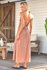 Laylunah Midi Dress - Cocoa