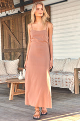 Laylunah Midi Dress - Cocoa