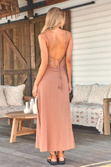 Laylunah Midi Dress - Cocoa